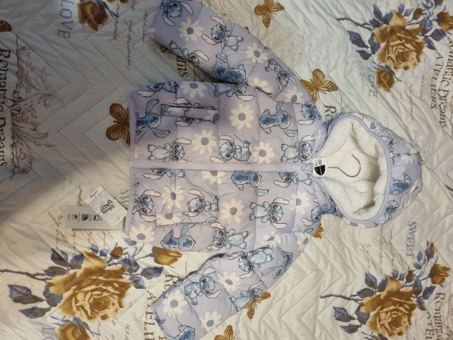 Продавам Ново детско яке на Disney, марка George от 12–18м.