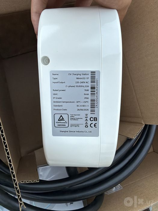 Настенная зарядка ZenCar Wmini GBT 32A