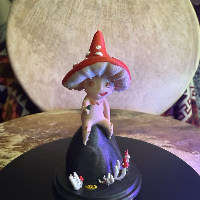 Гъбен Дух Пазител – Ръчна изработка, Активиран в ритуал