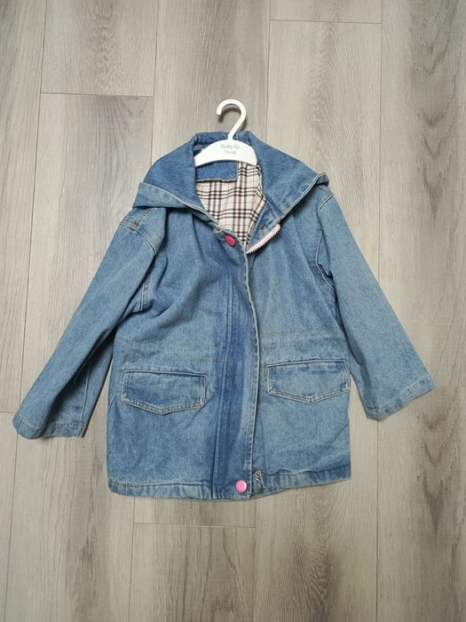Джинсовая куртка для девочки