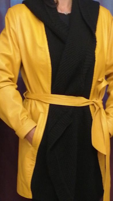 Geaca piele deosebita