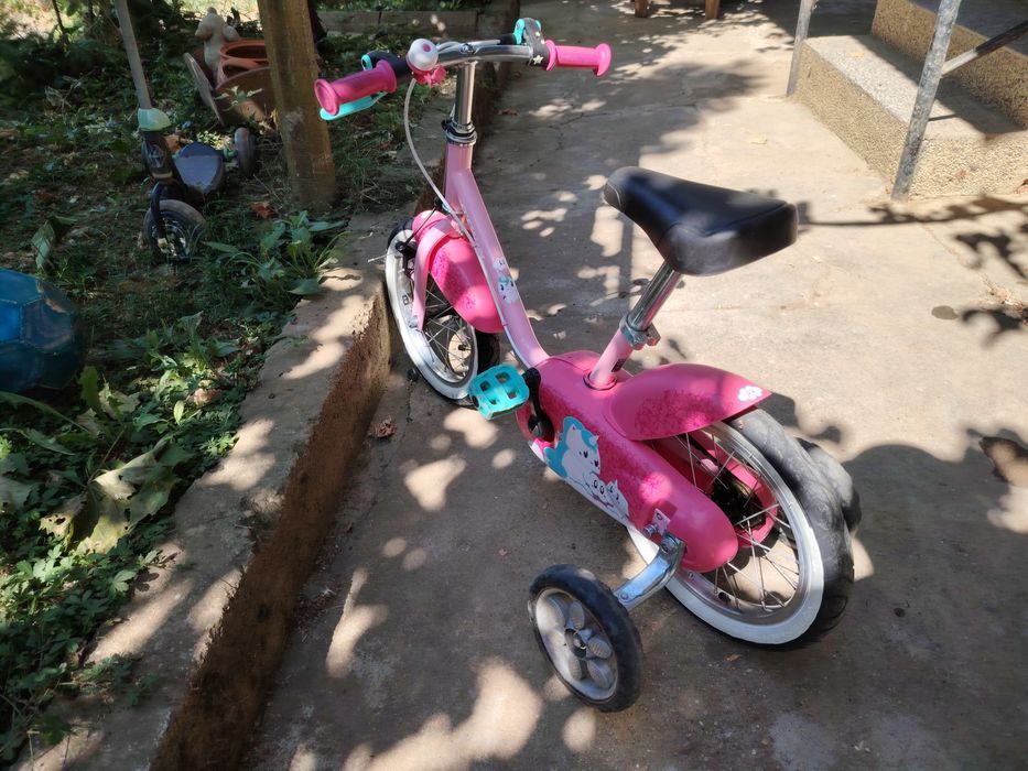 Розово колело B TWIN 14цола