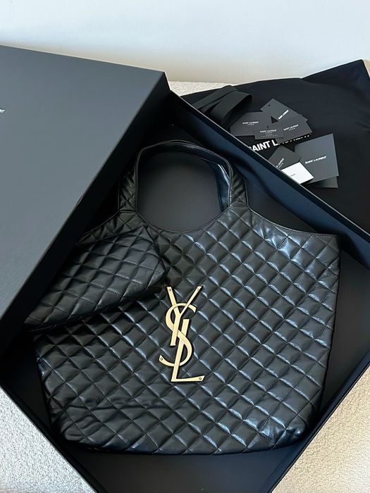 Geanta YSL Saint Laurent Icare 38/58×43cm, tip Premium