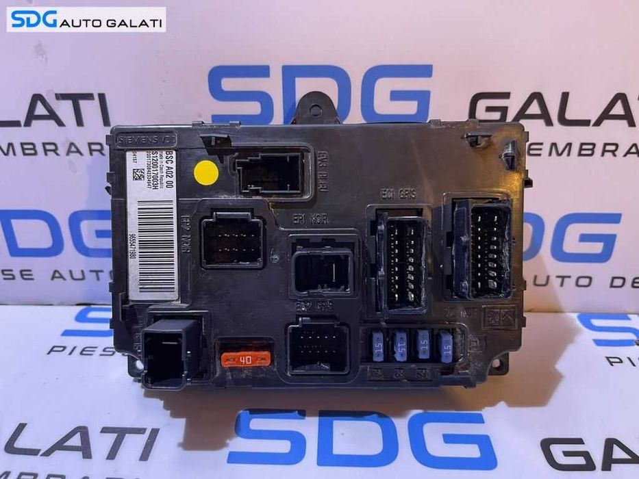 Unitate Modul Calculator Tablou Panou Sigurante Relee Confort Comfort Peugeot 407 2004 - 2010 Cod 9655471980 S120017003H [L3536]