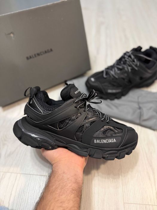 Adidasi Balenciaga Track Lace-Up Sneakers Premium Full Box Black