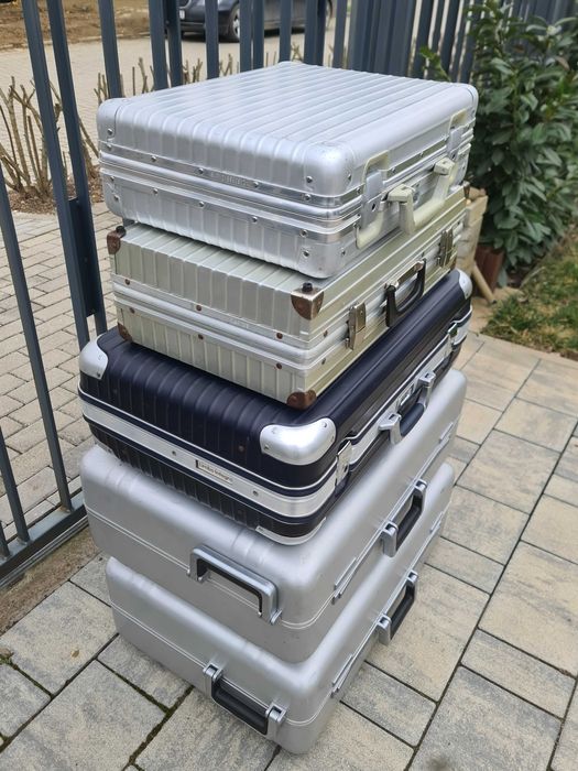 Geamantan troller troler valiza cufar Rimowa Zero Halliburton