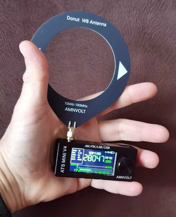 Radio V4 AMNVOLT ATS Mini SI4732 All Band Receiver