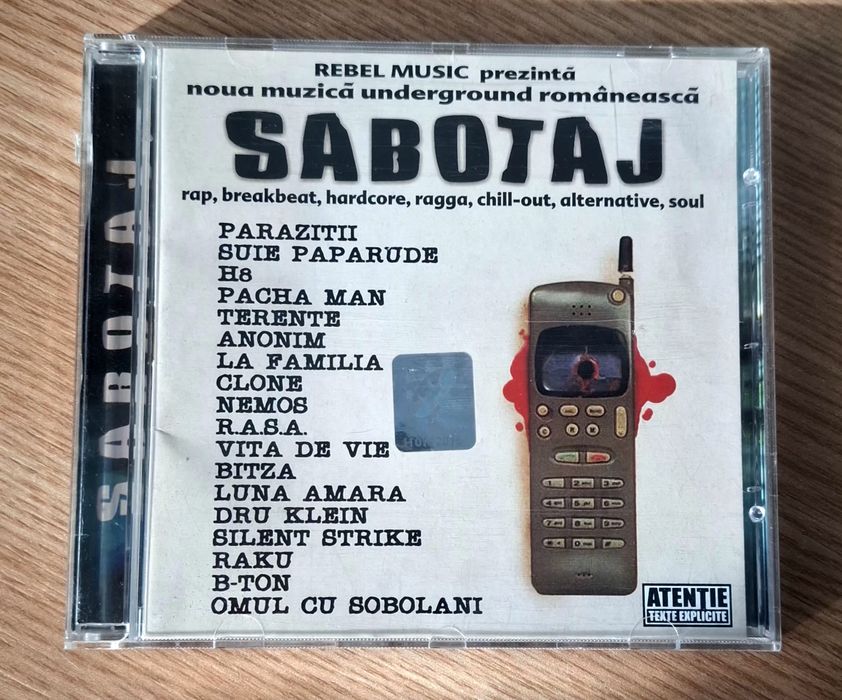 Sabotaj - Cd compilație