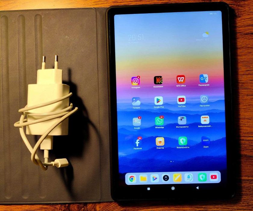 Планшет Xiaomi Redmi Pad Mint Green 2022 года.