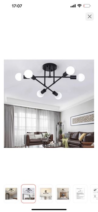 Лампочка лофт (6 лампочек )