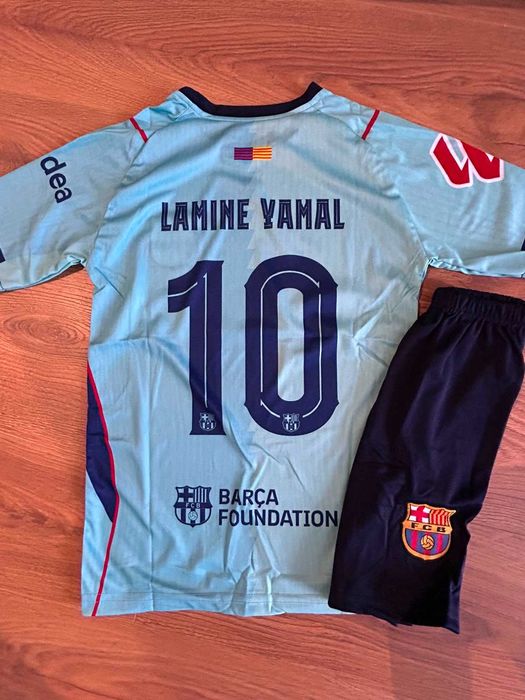 Promotie : Tricouri & Echipamente Compleu fotbal copii – Barcelona -  Lamine Yamal