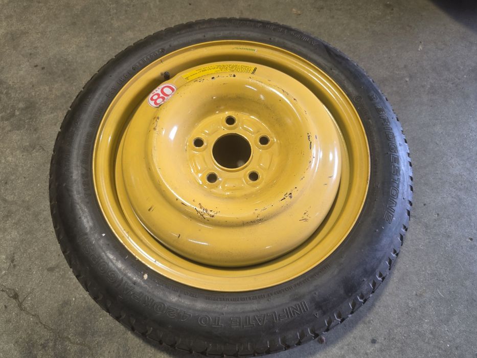 Патерица Nissan Qashqai 5х114.3/16 резервна гума Нисан Кашкай 5x114,3/16 цола резервен комплект Рено Dacia