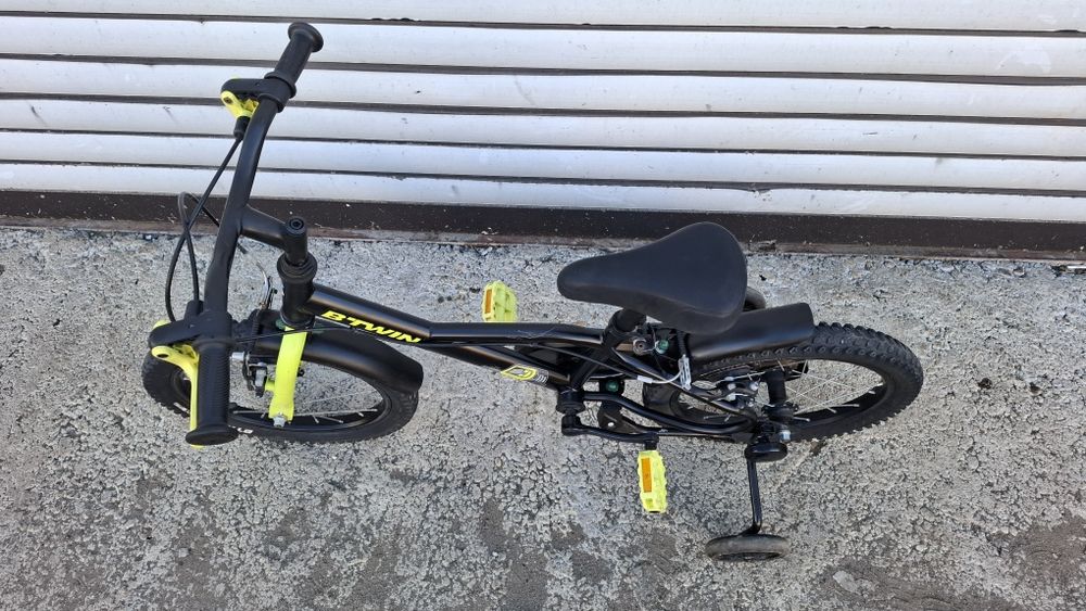 16" Bicicleta copii Btwin  Black Hero