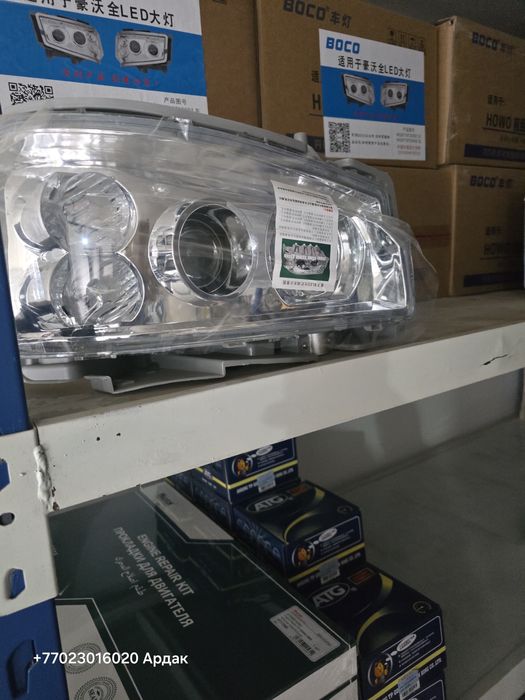 Фара передняя на HOWO