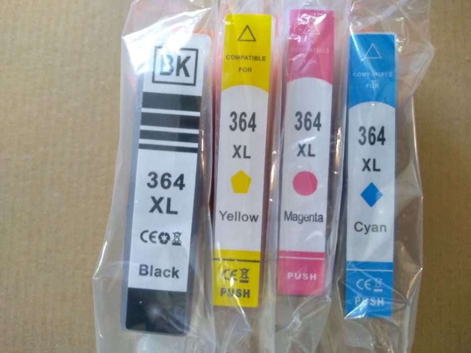 Комплект мастилници, мастило, тонер, касетки HP 364 XL