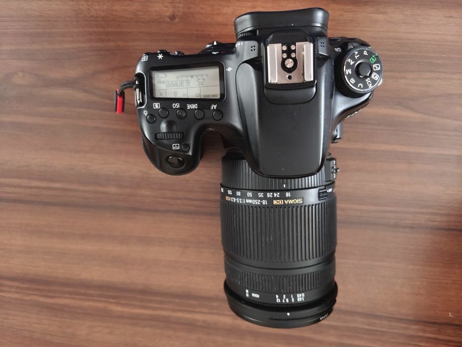 Canon 70d+sigma  18-250mm  /3,5-6,3 dc os hsm