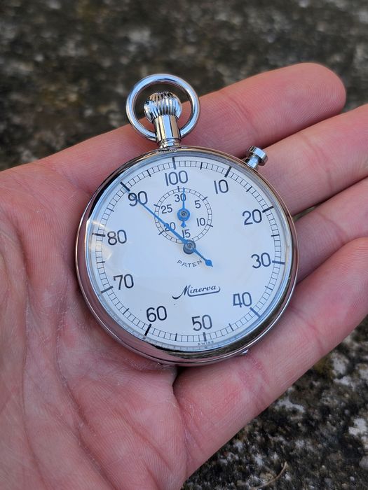 Ceas Cronometru Minerva Patent 1950 Vintage de colectie