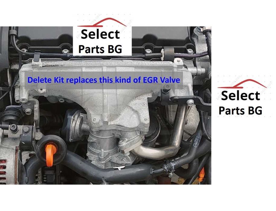 ЕГР EGR Delete Racepipe Race pipe  Audi A4 A6 2.0 TDI BVA BVF BVG BLB