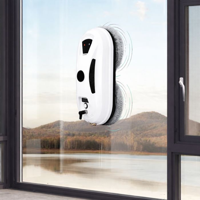 Интелигентен робот за почистване на прозорци