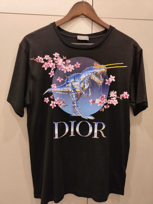 Тениска DiorXSorayama Dinosaur