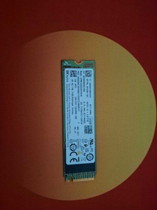 Скоростной накопитель SSD M.2 NVMe 512GB SK hynix