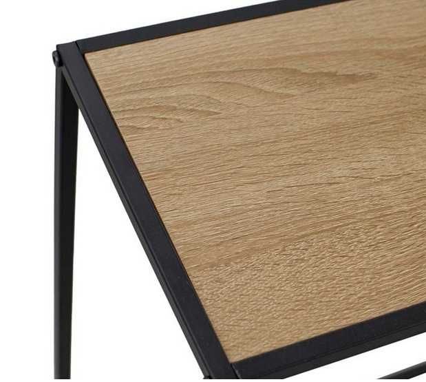 Маса Помощна с MDF плот и метални крака 76см