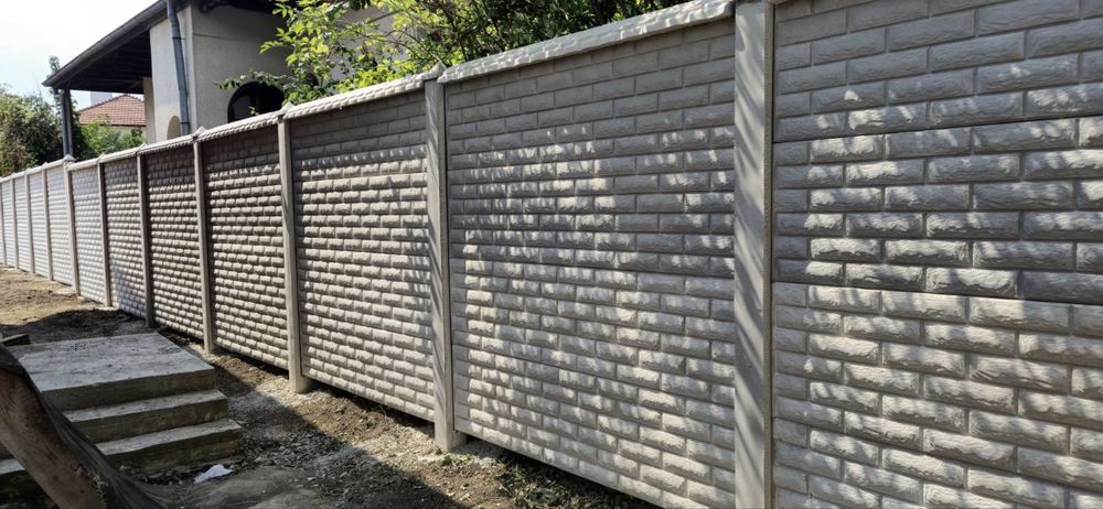 Армирани бетонни панелни огради.