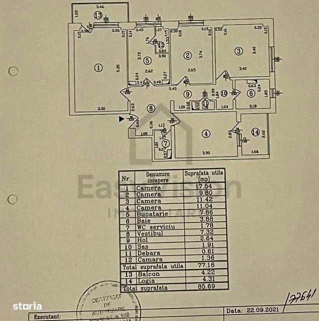 4 camere | Parcul Morarilor | 86 mp | Centrala | Renovat|Sector 2