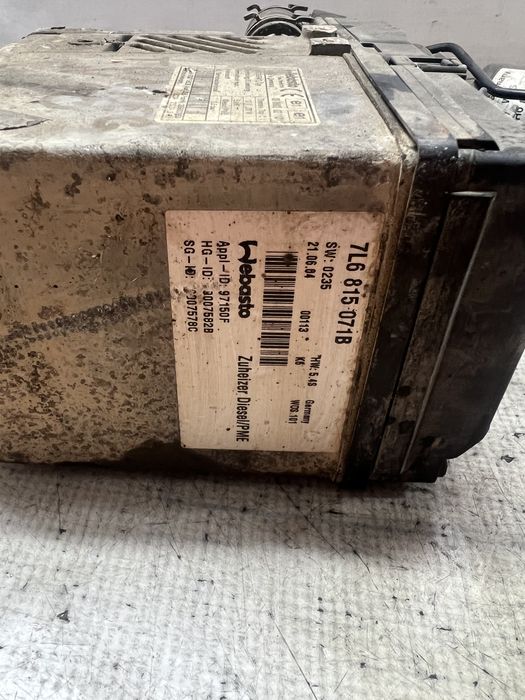 webasto / sirocou volkswagen touareg 2004