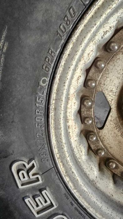 Maxxis Mudder Buckshot 33X12.50R15