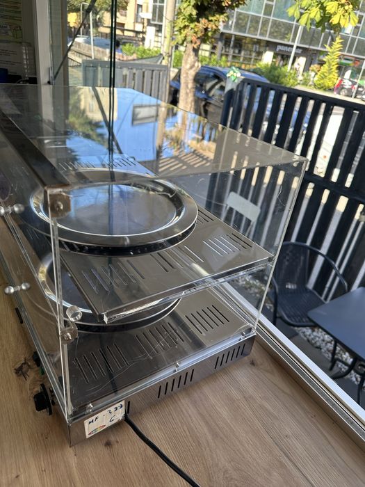 Vitrina calda smeg 2 nivele
