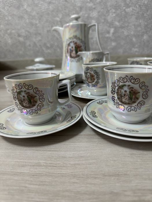 Сервиз фарфор антиквариат новый