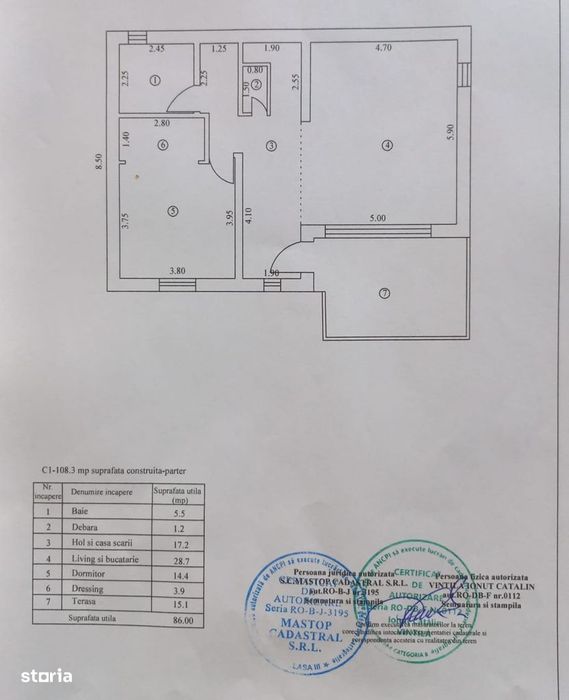 Casa 5 camere individuala P+M | Gulia | Tartasesti | teren 600 mp