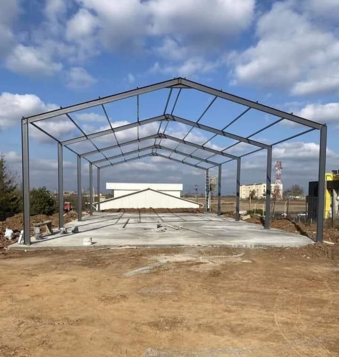 Vând hale si structuri metalice.
Acestea sunt pe diferite dimensiuni i