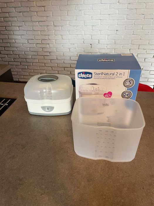 Chicco 2 in 1 "SterilNatural" – модуларен парен стерилизатор