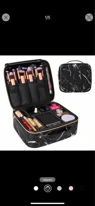 Нови  Куфари за гримове и козметика (органайзер  за грим)