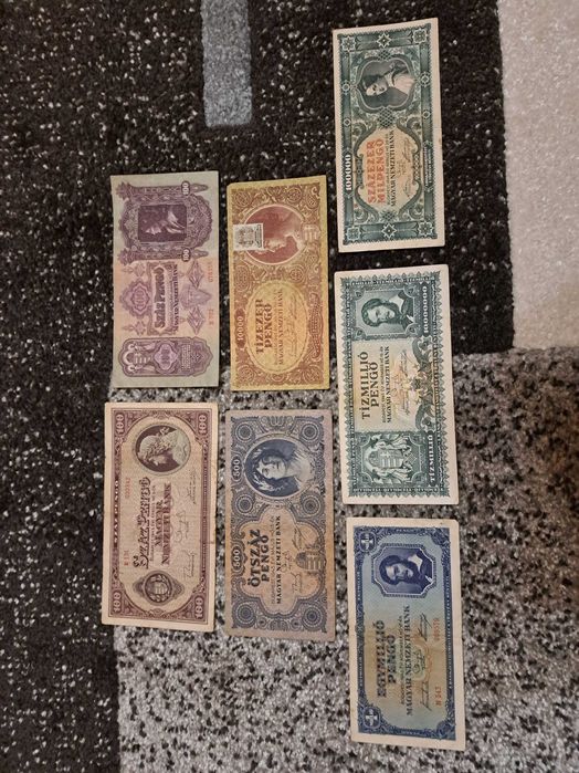 Lot 7 bancnote Pengo