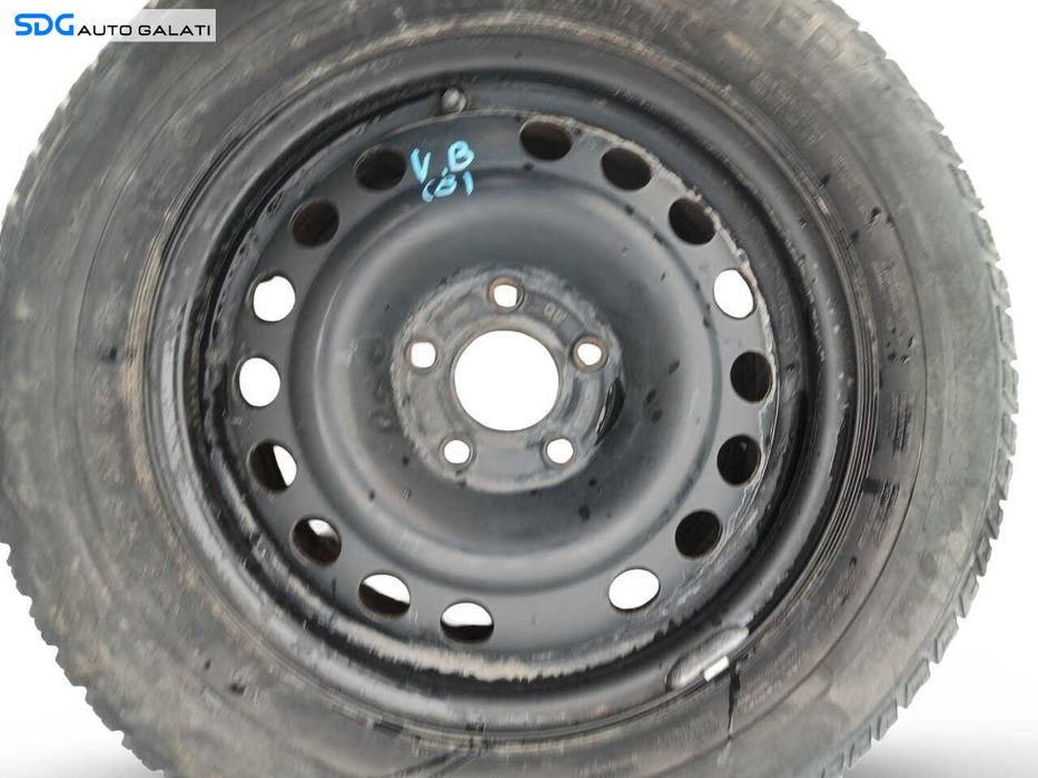 Janta Roata Tabla Otel 195 65 15 R15 Opel Zafira A 1999 - 2005 (6J15H2 ET49) [JNT0018]