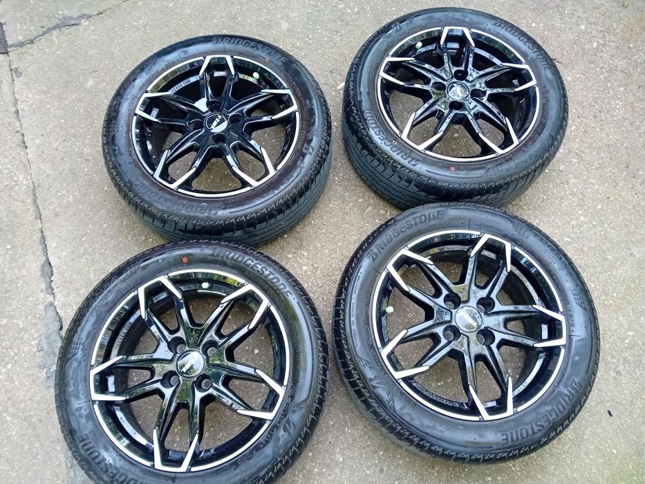 Jante Rial r 16 cu cauciucuri Bridgestone vara