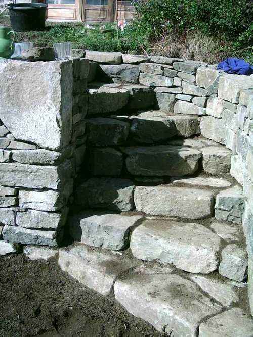 Vand piatra naturala, pregatita pentru constructie
