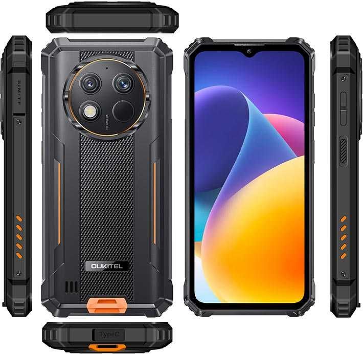 Oukitel WP28 S 8GB RAM 128GB ROM с IP68 защита, 10600 mAh батерия