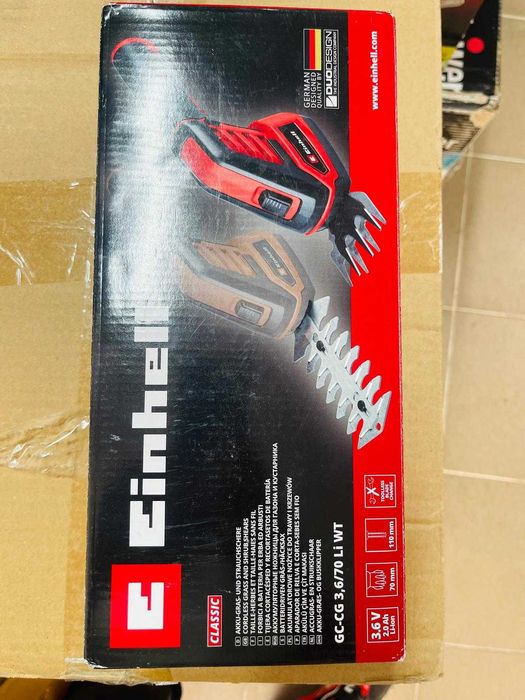 Foarfecă electrică pentru arbuști Einhell GC-CG 3,6/70 Li WT