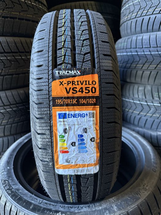Нови Зимни Бусови Гуми 195/70R15C 104/102R X-priviloVS450 TRACMAX