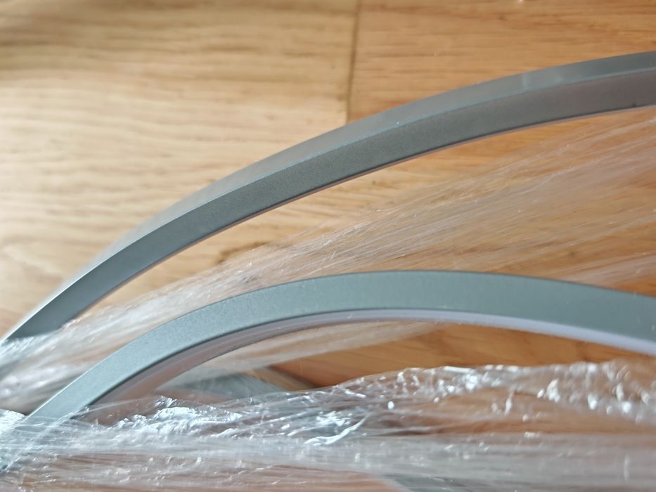 140W LED Сива таванна лаюпа за дневна, спалня димируема с дистанционно