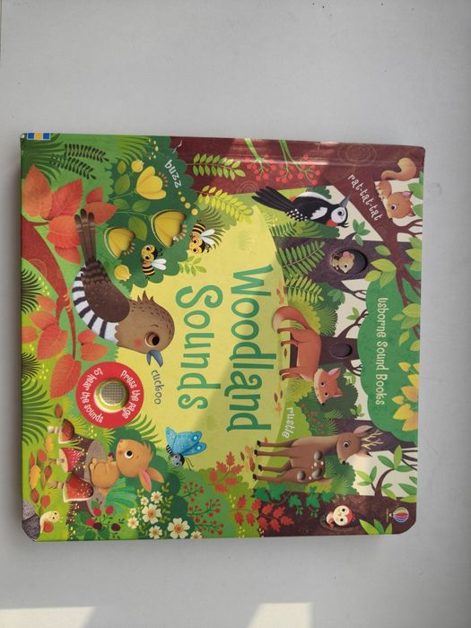 Set 4 Cărți Sonore Usborne – Colecția Completă (Farm, Jungle, Garden,