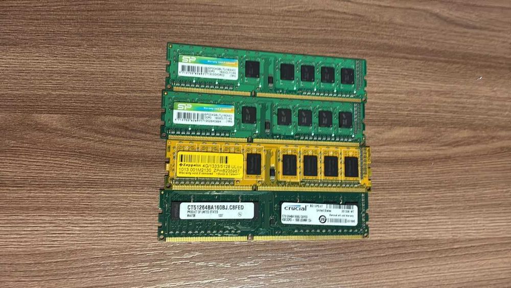 DDR3 4Gb разные б\у