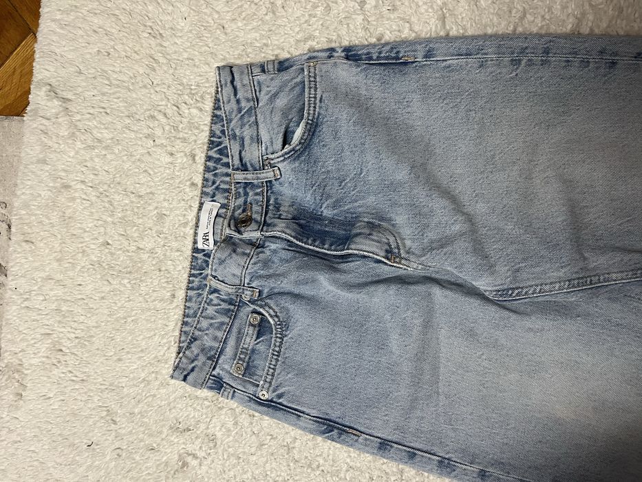 blugi albastri bootcut Zara marimea 34