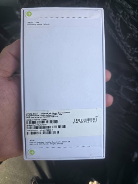 iPhone XR Deep Blue 256GB