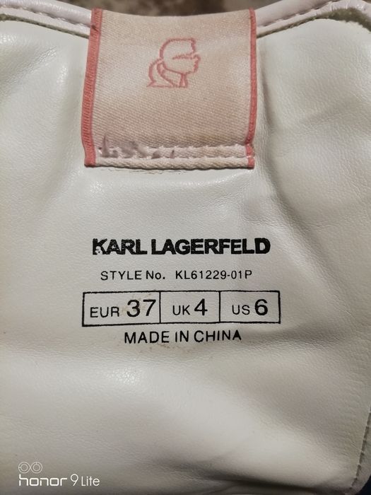 Karl Lagerfeld дамски сникърси (маратонки) 37 номер.
