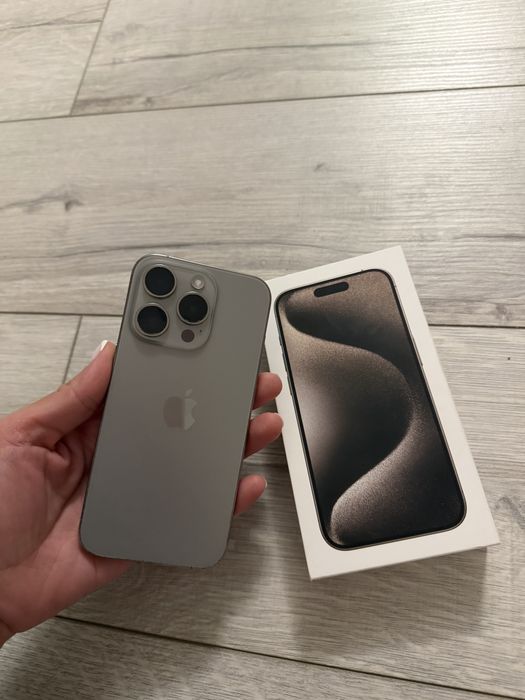 Iphone 15 Pro , Natural Titanium , 128GB